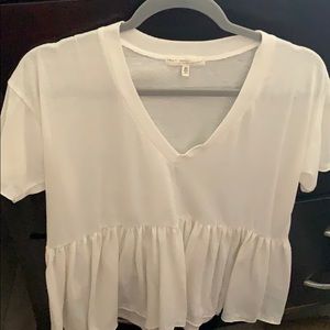 Truly madly deeply peplum top.